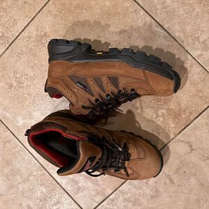 Redwing Men's Brown and Tan Boots